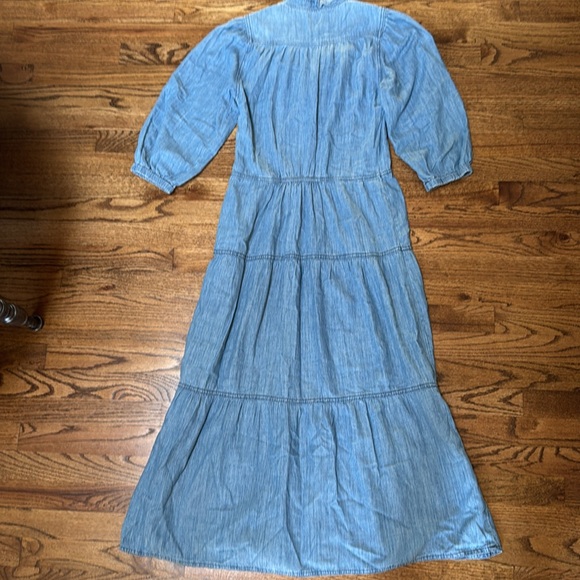 BA&SH willow dress in denim size XS - Picture 6 of 6